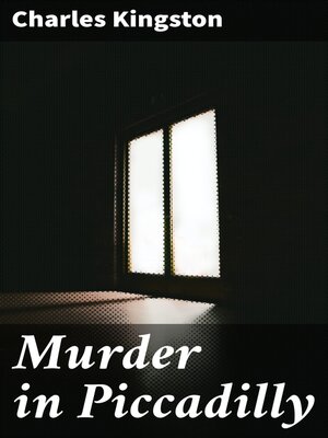 cover image of Murder in Piccadilly